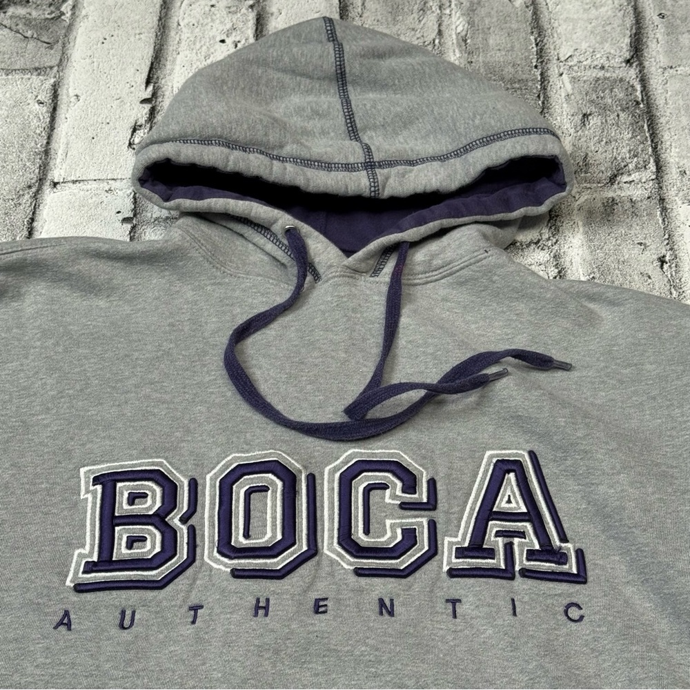BOCA Authentic Y2K Vintage Woman’s Sz Medium Sweatshirt Hoodie - Picture 3 of 9